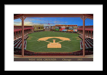 Load image into Gallery viewer, West Side Grounds 1915 - Framed Print
