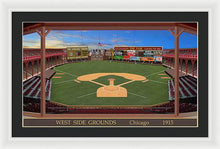 Load image into Gallery viewer, West Side Grounds 1915 - Framed Print
