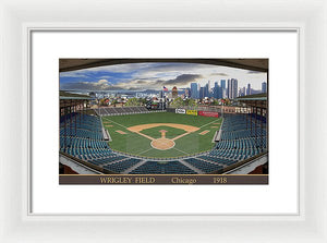 Wrigley Field 1918 - Framed Print