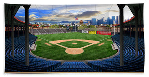 Wrigley Field 1918 - Beach Towel