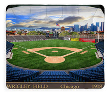 Load image into Gallery viewer, Wrigley Field 1918 - Blanket
