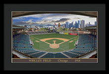 Load image into Gallery viewer, Wrigley Field 1918 - Framed Print
