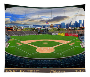 Wrigley Field 1918 - Tapestry