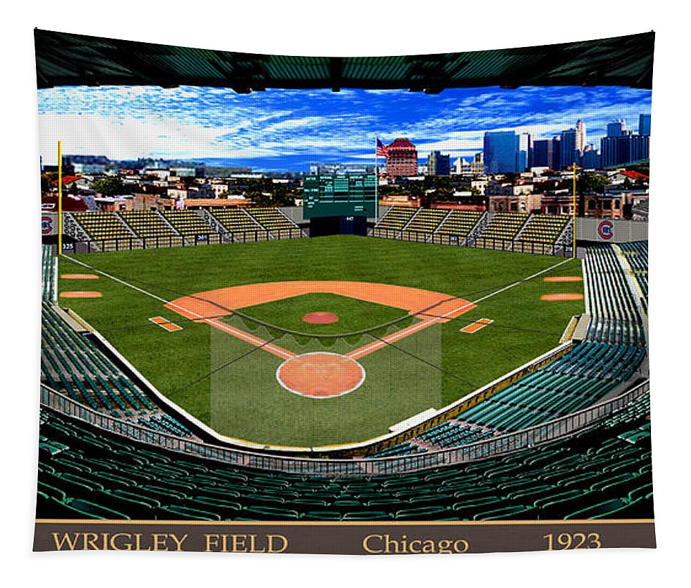 Wrigley Field 1923 - Tapestry