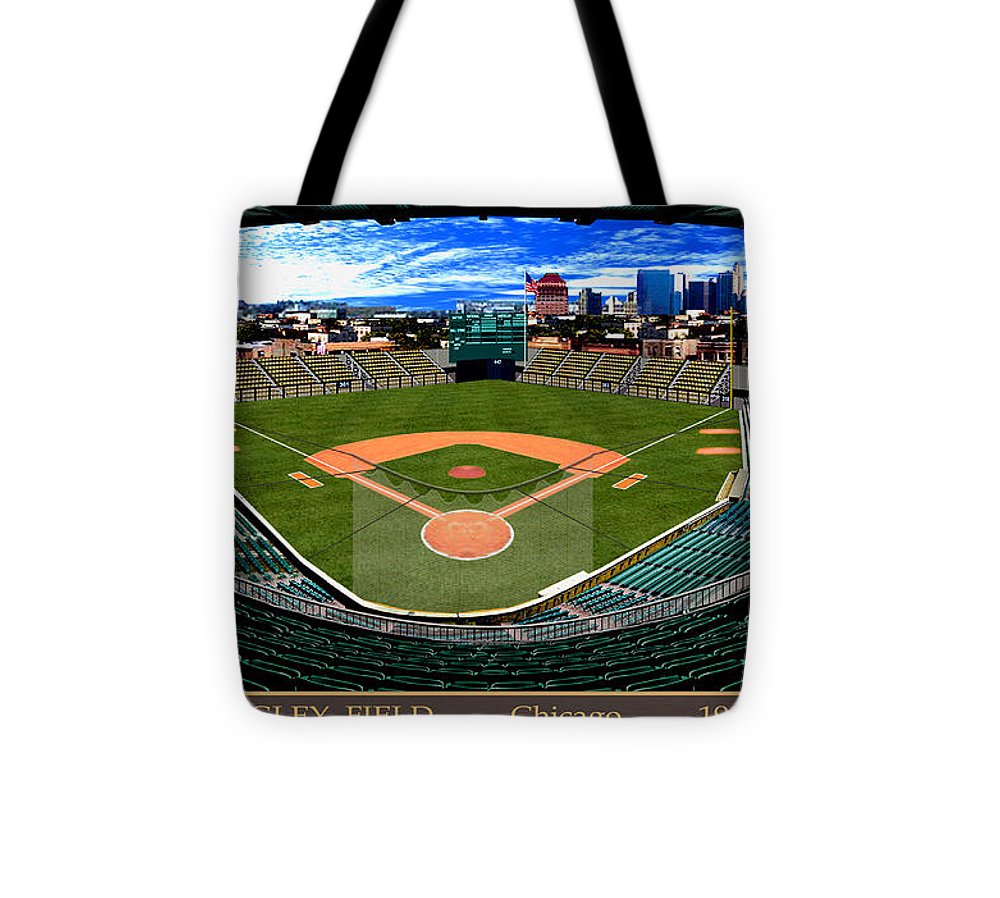 Wrigley Field 1923 - Tote Bag