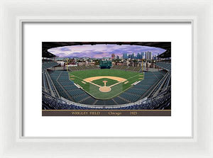 Wrigley Field 1923 - Framed Print