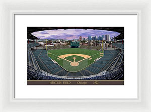 Wrigley Field 1923 - Framed Print