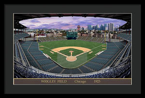 Wrigley Field 1923 - Framed Print