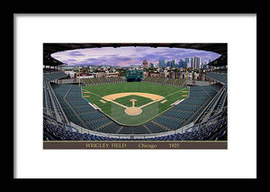 Wrigley Field 1923 - Framed Print