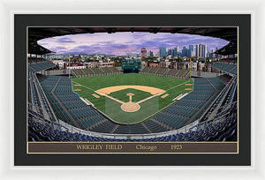 Wrigley Field 1923 - Framed Print