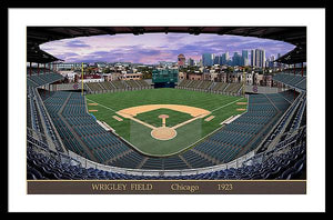 Wrigley Field 1923 - Framed Print