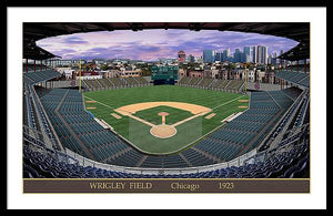 Wrigley Field 1923 - Framed Print