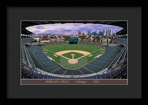 Wrigley Field 1923 - Framed Print