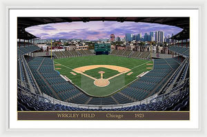 Wrigley Field 1923 - Framed Print