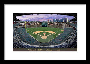 Wrigley Field 1923 - Framed Print