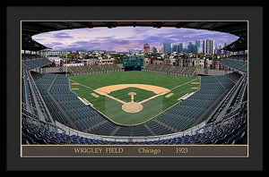 Wrigley Field 1923 - Framed Print