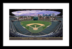 Wrigley Field 1923 - Framed Print