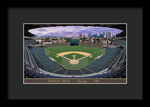 Wrigley Field 1923 - Framed Print