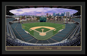 Wrigley Field 1923 - Framed Print