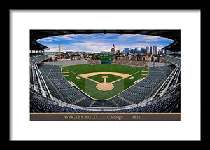 Wrigley Field 1932 - Framed Print