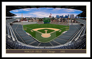 Wrigley Field 1932 - Framed Print