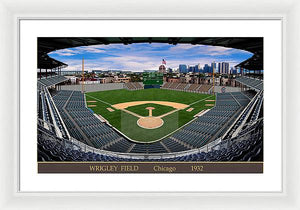 Wrigley Field 1932 - Framed Print