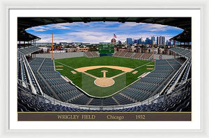 Wrigley Field 1932 - Framed Print