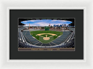 Wrigley Field 1932 - Framed Print