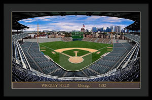 Wrigley Field 1932 - Framed Print