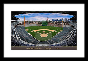 Wrigley Field 1932 - Framed Print