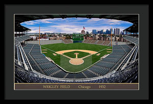 Wrigley Field 1932 - Framed Print