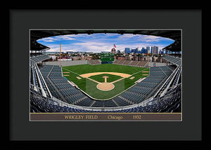 Wrigley Field 1932 - Framed Print