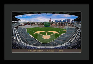 Wrigley Field 1932 - Framed Print