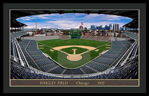 Wrigley Field 1932 - Framed Print