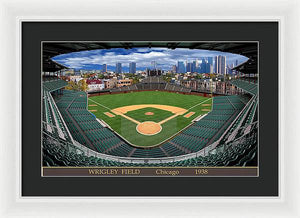 Wrigley Field 1938 - Framed Print