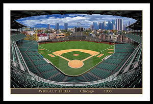 Wrigley Field 1938 - Framed Print