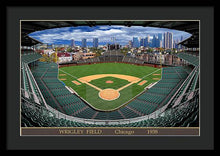 Load image into Gallery viewer, Wrigley Field 1938 - Framed Print
