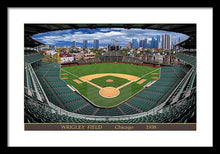 Load image into Gallery viewer, Wrigley Field 1938 - Framed Print
