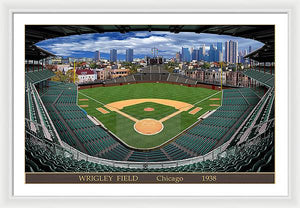 Wrigley Field 1938 - Framed Print