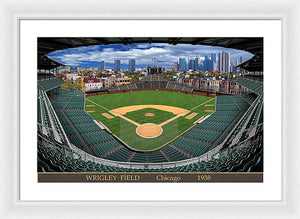 Wrigley Field 1938 - Framed Print