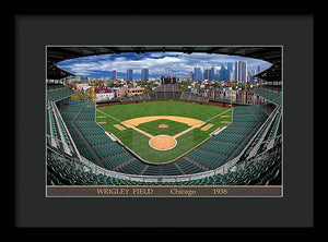 Wrigley Field 1938 - Framed Print