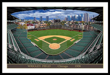 Load image into Gallery viewer, Wrigley Field 1938 - Framed Print
