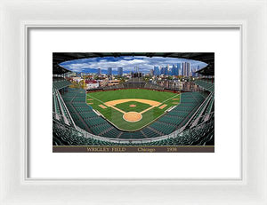 Wrigley Field 1938 - Framed Print