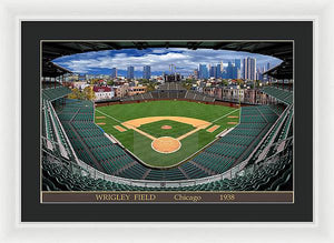 Wrigley Field 1938 - Framed Print