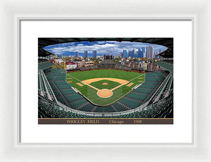 Wrigley Field 1938 - Framed Print