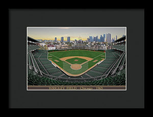 Wrigley Field 1965 - Framed Print