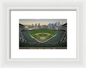 Wrigley Field 1965 - Framed Print