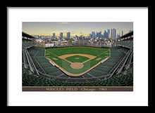 Load image into Gallery viewer, Wrigley Field 1965 - Framed Print
