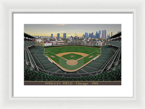 Wrigley Field 1965 - Framed Print