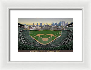 Wrigley Field 1965 - Framed Print